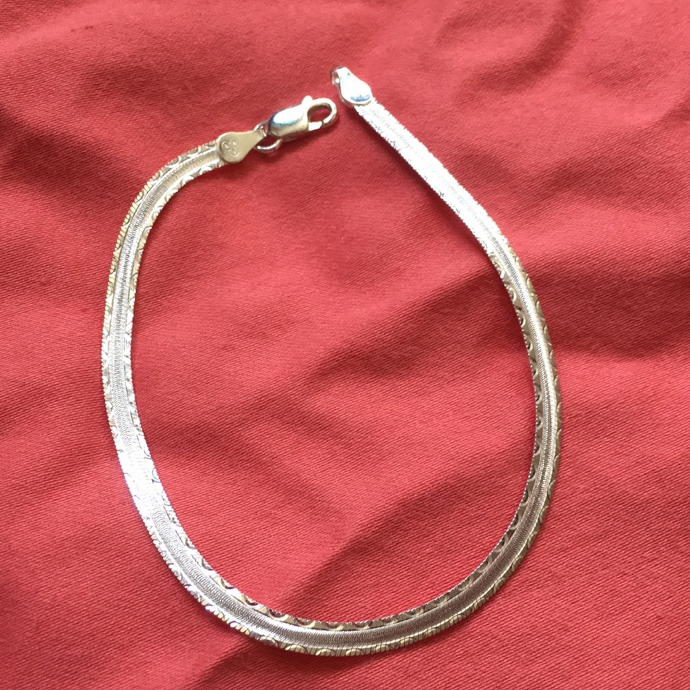 Sterling silver bracelet